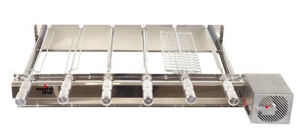 Churrasqueira Giratória Kit Baixo 6 Espetos The Grill 27x83 Motor Bivolt Lado Direito TG-6 - Artinox Menor preço em Churrasqueira Giratória Kit Baixo 6 Espetos The Grill 27x83 Motor Bivolt Lado Direito TG-6 - Artinox