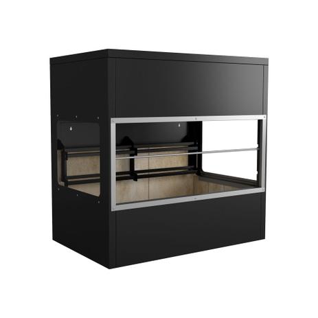 Churrasqueira Grande De Parede À Carvão Vidro Preta Metávila é boa?