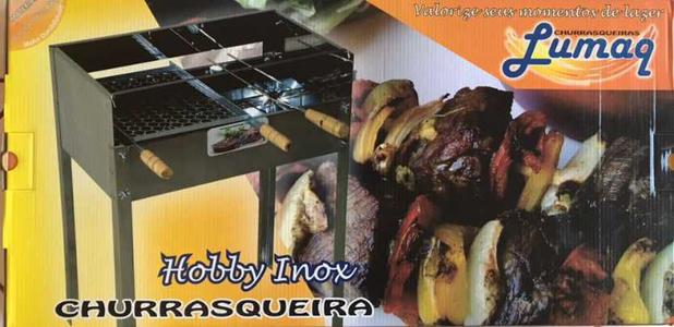 Churrasqueira Portátil Inox Hobby - Lumaqmetal é boa?