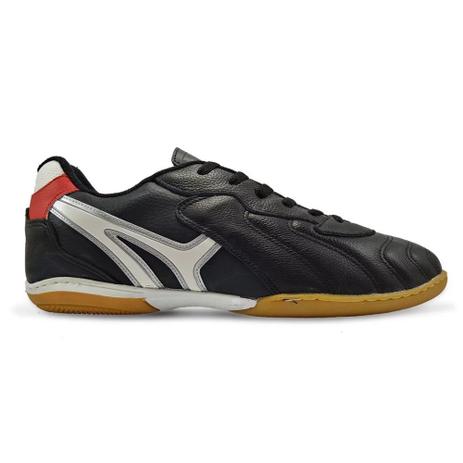 chuteira futsal nike couro
