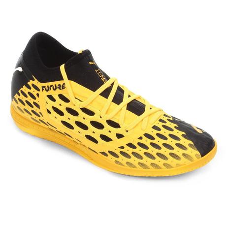 chuteira futsal puma cano alto