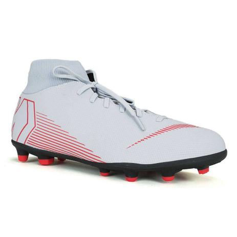 chuteira nike mercurial cinza