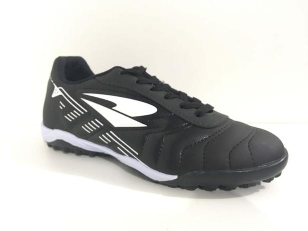 Chuteira Society Dray Foorcy VI Adulto - Preto/Branco Menor preço em Chuteira Society Dray Foorcy VI Adulto - Preto/Branco