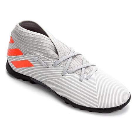 chuteira adidas nemeziz 19.3 tf society rosa