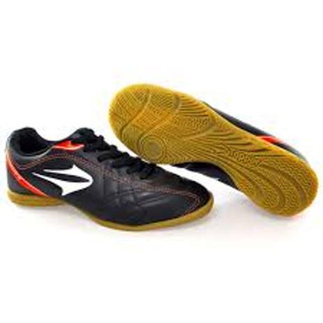 Chuteira Topper Futsal Titanium Cor Preto/Laranja/Branco Tamanho 39 - Chuteira - Magazine Luiza