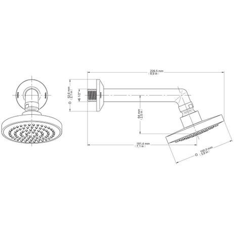 Chuveiro 1/2” Eden Chrome 00573906 Docol Menor preço em Chuveiro 1/2” Eden Chrome 00573906 Docol