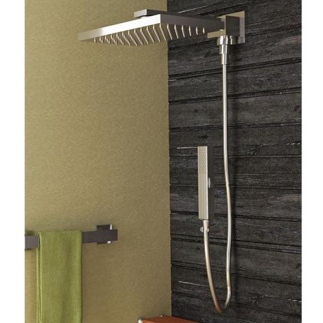 Chuveiro Axiom Slim Meber 1989 C 210 30 cm Cromado - Meber metais Menor preço em Chuveiro Axiom Slim Meber 1989 C 210 30 cm Cromado - Meber metais