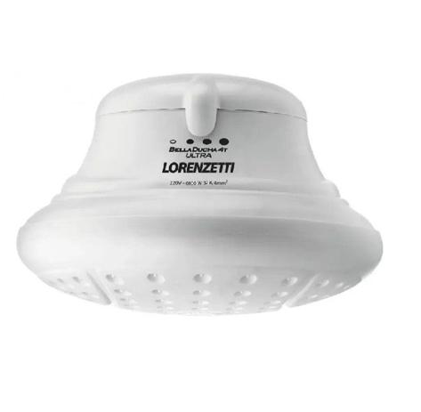 Chuveiro Bella Ducha 4T 220v Branco Lorenzetti Menor preço em Chuveiro Bella Ducha 4T 220v Branco Lorenzetti