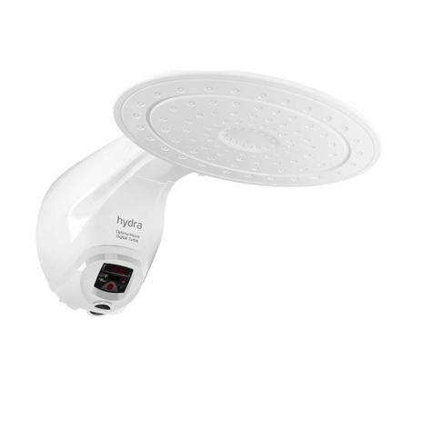 Chuveiro digital Optima Music 5500W 127V branco Hydra - Corona Menor preço em Chuveiro digital Optima Music 5500W 127V branco Hydra - Corona
