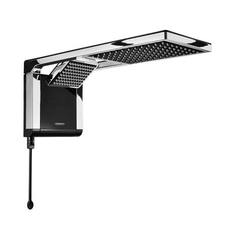 Chuveiro Ducha Elétrico de Parede Quadrado Preto Acqua Duo Ultra 110v 5500w - Lorenzetti Menor preço em Chuveiro Ducha Elétrico de Parede Quadrado Preto Acqua Duo Ultra 110v 5500w - Lorenzetti