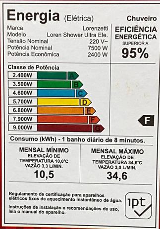Chuveiro Ducha Loren Shower Eletrônico Lorenzetti Menor preço em Chuveiro Ducha Loren Shower Eletrônico Lorenzetti