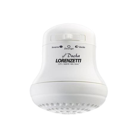 Chuveiro Elétrico 4600w 110v Maxi Ducha Branco - Lorenzetti é ruim? Chuveiro Elétrico 4600w 110v Maxi Ducha Branco - Lorenzetti é boa?