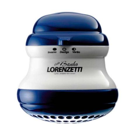 Chuveiro elétrico Bello Banho Ultra com cano 5500W 220V azul Lorenzetti Menor preço em Chuveiro elétrico Bello Banho Ultra com cano 5500W 220V azul Lorenzetti