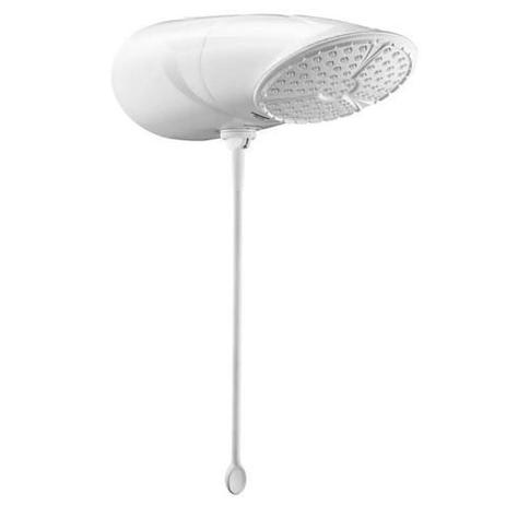 Chuveiro Elétrico de Parede Top Jet Multitemperaturas Branco 220v - Lorenzetti Menor preço em Chuveiro Elétrico de Parede Top Jet Multitemperaturas Branco 220v - Lorenzetti