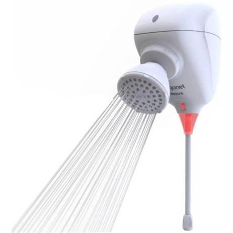 Chuveiro Elétrico De Parede Zagonel Move Branco 7500W 220V Menor preço em Chuveiro Elétrico De Parede Zagonel Move Branco 7500W 220V