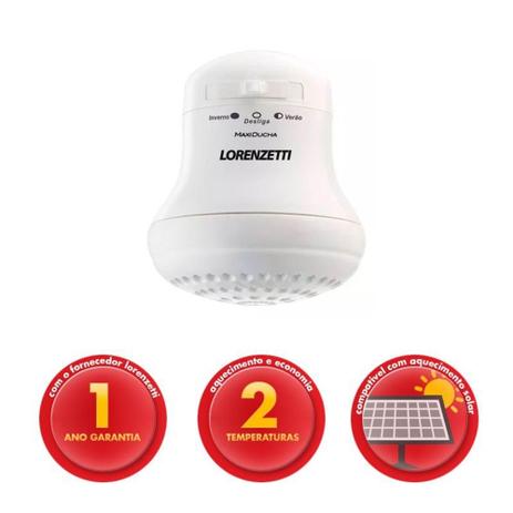Chuveiro Elétrico Maxi Ducha 220v 4600w Lorenzetti Menor preço em Chuveiro Elétrico Maxi Ducha 220v 4600w Lorenzetti