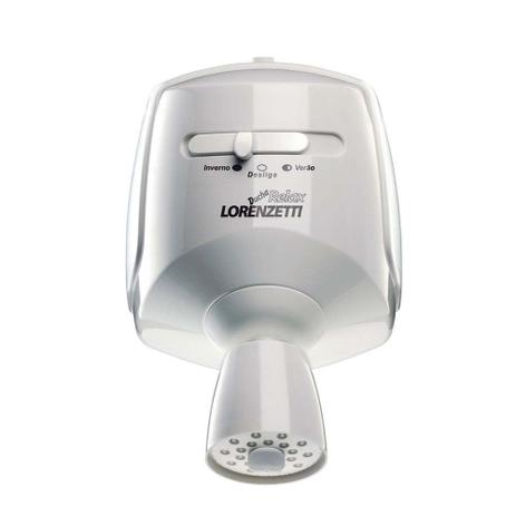 Chuveiro elétrico multitemperatura Relax 5500W 220V branco Lorenzetti Menor preço em Chuveiro elétrico multitemperatura Relax 5500W 220V branco Lorenzetti