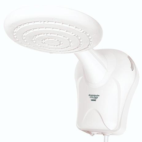 Chuveiro Fame GranDucha Jato Forte Eletrônico Branco Menor preço em Chuveiro Fame GranDucha Jato Forte Eletrônico Branco