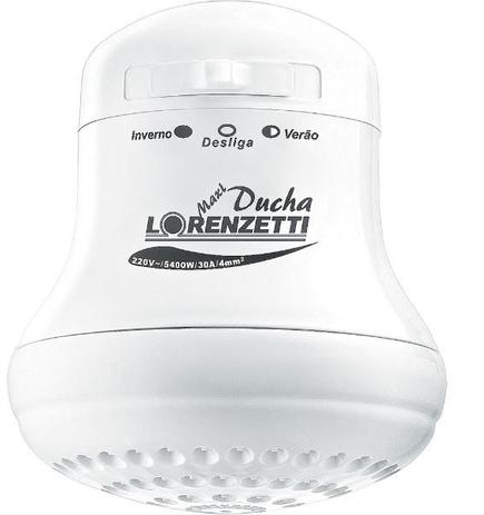 Chuveiro LC Maxi Ducha Branco 5400W Lorenzetti é boa?