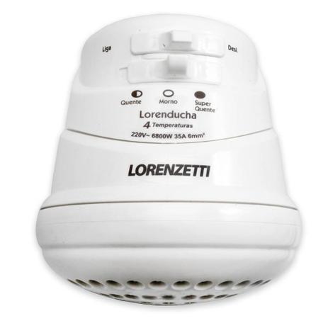 Chuveiro Lorenducha 4 Temperaturas Lorenzetti 220v - 6800w é boa?