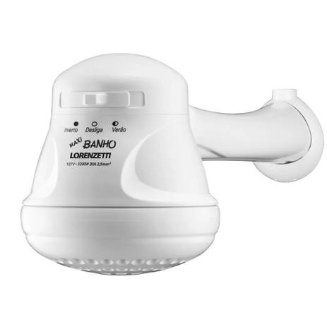 Chuveiro Lorenzetti Maxi Banho Com Cano 5500W 127V Menor preço em Chuveiro Lorenzetti Maxi Banho Com Cano 5500W 127V