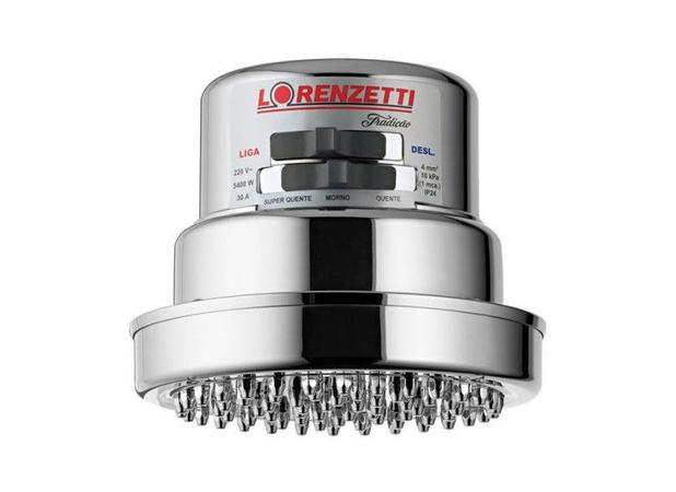 Chuveiro Lorenzetti Tradição 6800W 220V Menor preço em Chuveiro Lorenzetti Tradição 6800W 220V