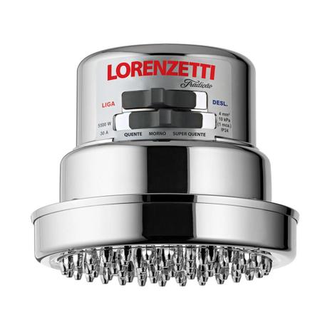 Chuveiro Tradição 127V/5500W Lorenzetti Menor preço em Chuveiro Tradição 127V/5500W Lorenzetti