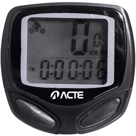 Ciclo Computador Sem Fio Para Bicicleta Com 14 Funções À Prova Dágua - Acte Sports A8 Menor preço em Ciclo Computador Sem Fio Para Bicicleta Com 14 Funções À Prova Dágua - Acte Sports A8