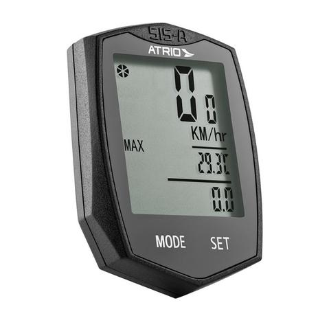 Ciclocomputador de Guidão Atrio Wireless 22 Funções para Bicicletas BI086 Menor preço em Ciclocomputador de Guidão Atrio Wireless 22 Funções para Bicicletas BI086