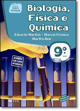 Ciências Novo Pensar : Biologia, Física e Química - 9º Ano - Suplementado Pelo Manual do Professor - FTD (DIDATICOS) Menor preço em Ciências Novo Pensar : Biologia, Física e Química - 9º Ano - Suplementado Pelo Manual do Professor - FTD (DIDATICOS)