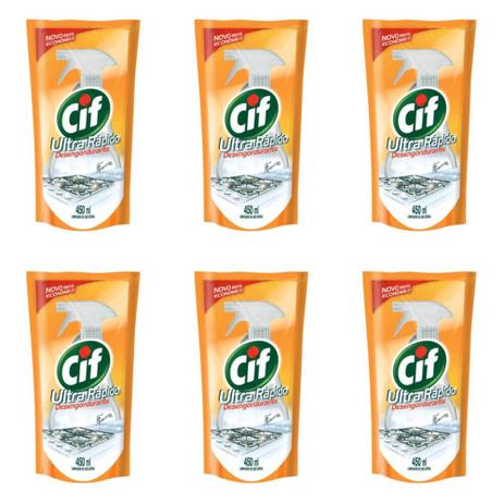 Cif Ultra Rápido Desengordurante 450ml (Kit C/06) é boa?