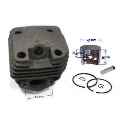 Cilindro c/ Pistao 45 mm ms 52cc Importadas - Mammut Menor preço em Cilindro c/ Pistao 45 mm ms 52cc Importadas - Mammut