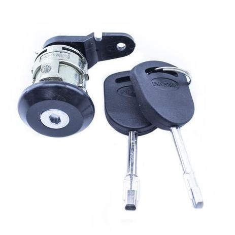 Cilindro da Porta Dianteira Esquerdo Ford Ka 1997 a 2007 Fiesta 1996 a 2006 Courier 1997 a 2013 com Chave - Universal Menor preço em Cilindro da Porta Dianteira Esquerdo Ford Ka 1997 a 2007 Fiesta 1996 a 2006 Courier 1997 a 2013 com Chave - Universal
