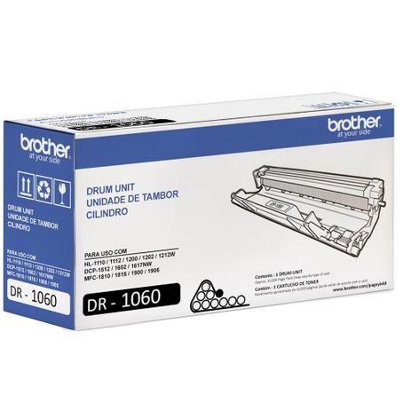 Cilindro de imagem Brother DR-1060 Preto Menor preço em Cilindro de imagem Brother DR-1060 Preto