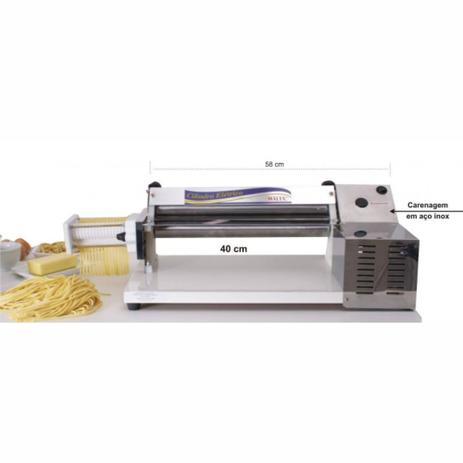 Cilindro Elétrico Em Aço Inox Com Cortador De Talharim 40 cm - 127 ou 220v - Malta Menor preço em Cilindro Elétrico Em Aço Inox Com Cortador De Talharim 40 cm - 127 ou 220v - Malta