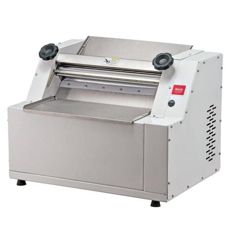 Cilindro para Massa Elétrico Laminador Industrial Aço Inox 42cm Bivolt Malta Branco 1037 Menor preço em Cilindro para Massa Elétrico Laminador Industrial Aço Inox 42cm Bivolt Malta Branco 1037