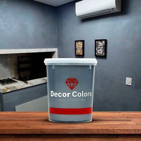 Cimento Queimado Diamantado Aveludado Decor Colors 1,6 kg Menor preço em Cimento Queimado Diamantado Aveludado Decor Colors 1,6 kg