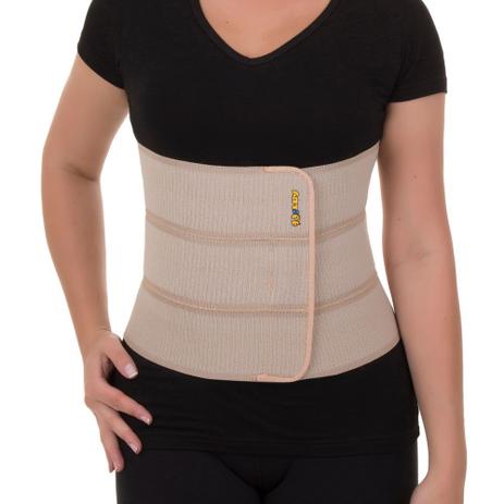 Cinta Abdominal Elástica 3 Gomos Bege Tamanho Único Para GG e GGE - Artipé Menor preço em Cinta Abdominal Elástica 3 Gomos Bege Tamanho Único Para GG e GGE - Artipé