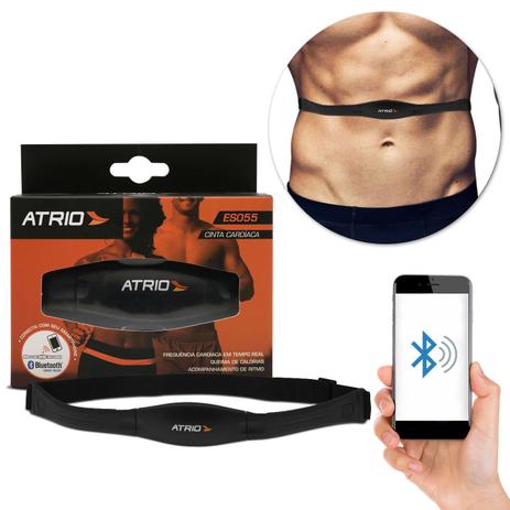 Cinta Cardíaca Transmissora Bluetooth Android iOS Monitor Torácico Fitness Atrio ES055 Preto - Multilaser Menor preço em Cinta Cardíaca Transmissora Bluetooth Android iOS Monitor Torácico Fitness Atrio ES055 Preto - Multilaser