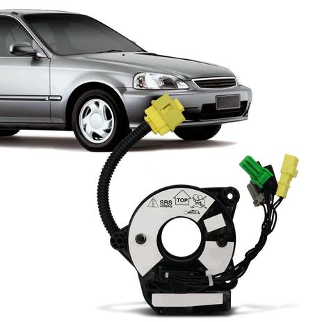Cinta Fita Airbag Honda Civic 1.6 1998 1999 2000 2001 Hard Disk - Prime Menor preço em Cinta Fita Airbag Honda Civic 1.6 1998 1999 2000 2001 Hard Disk - Prime