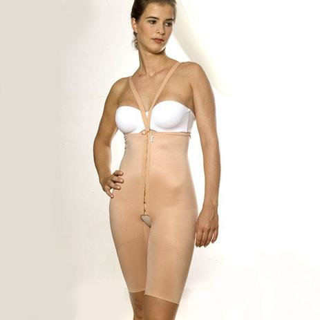Cinta Modeladora Abdominal Estilo Bermuda com Cintura Alta e Fecho Frontal em Colchetes Macom com Alças Removíveis Menor preço em Cinta Modeladora Abdominal Estilo Bermuda com Cintura Alta e Fecho Frontal em Colchetes Macom com Alças Removíveis