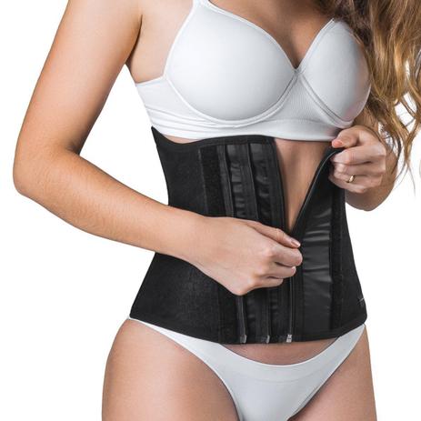 Cinta Modeladora Slim Waist Ajustavel Hidrolight PRETO Menor preço em Cinta Modeladora Slim Waist Ajustavel Hidrolight PRETO