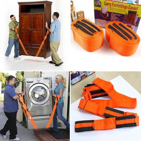 Cinta para transporte cargas geladeira moveis fogao carrinho de mudança manual sem rodas - Black bull Menor preço em Cinta para transporte cargas geladeira moveis fogao carrinho de mudança manual sem rodas - Black bull