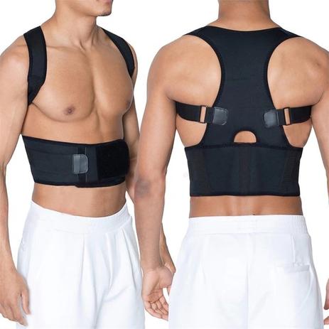Cinta Postural Corretor Postura Magnético Colete Neoprene XL - Realdoctors Menor preço em Cinta Postural Corretor Postura Magnético Colete Neoprene XL - Realdoctors