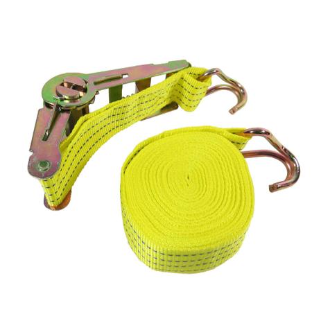 Cinta Prendedor De Carga Catracado 2pol X 6,1m - 5,08cm - Leetools Menor preço em Cinta Prendedor De Carga Catracado 2pol X 6,1m - 5,08cm - Leetools