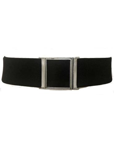 Cinto de Elástico Ajustável com Regulagem e Fivela Prata Velha com aplicação de Couro - Cintos Exclusivos - Feminino Menor preço em Cinto de Elástico Ajustável com Regulagem e Fivela Prata Velha com aplicação de Couro - Cintos Exclusivos - Feminino