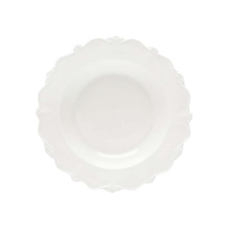 Cj 6 Pc Prato De Sopa De Porcelana Fancy Branco - F9-17270 - Rojemac Menor preço em Cj 6 Pc Prato De Sopa De Porcelana Fancy Branco - F9-17270 - Rojemac