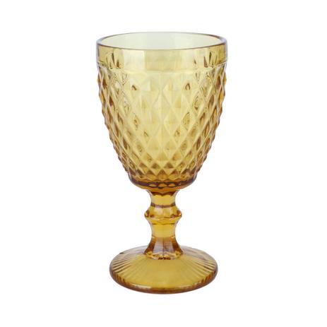 Cj 6 taças p/água de vidro sodo-cálcico bico de abacaxi ambar 260ml - Lyor Menor preço em Cj 6 taças p/água de vidro sodo-cálcico bico de abacaxi ambar 260ml - Lyor