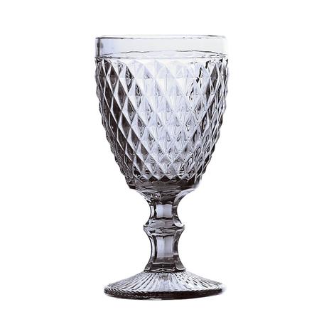 Cj 6 taças p/água de vidro sodo-cálcico bico de abacaxi transparente 260ml - Lyor Menor preço em Cj 6 taças p/água de vidro sodo-cálcico bico de abacaxi transparente 260ml - Lyor