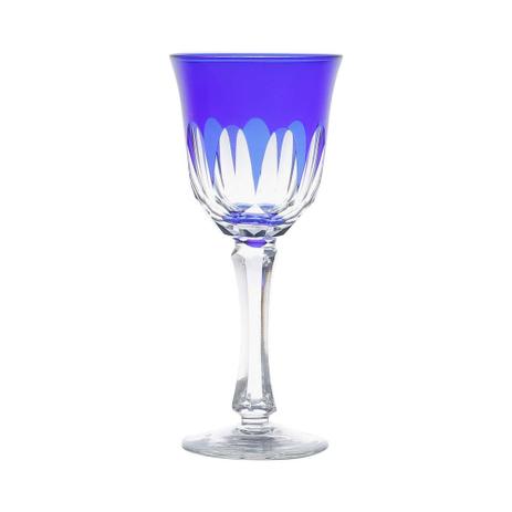 Cj. 6 Taças P/ Vinho Branco 210Ml De Vidro Sodo-Calcico Lapidado Aurora Azul Escuro - F9-25762 - Rojemac Menor preço em Cj. 6 Taças P/ Vinho Branco 210Ml De Vidro Sodo-Calcico Lapidado Aurora Azul Escuro - F9-25762 - Rojemac